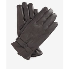 BARBOUR Insulated Burnished Leather Gloves MGL0009BR71 Dark Brown