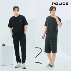 [24SS][POLICE] 폴리스 남성 썸머 셋업 3종 (티셔츠+조거팬츠+하프팬츠)