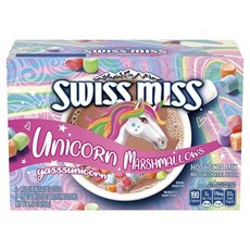 Swiss Miss 밀크 초콜릿 맛 핫 코코아 믹스 핫 코코아 믹스 패킷 8개, 268g, 946ml
