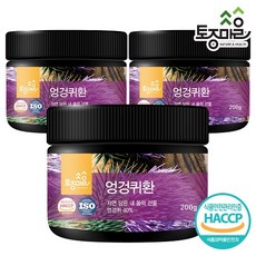 (주)토종마을 HACCP 국산 엉겅퀴환 200g, 3개