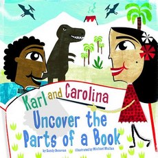 Karl and Carolina Uncover the Parts of a Book Library Binding, Picture Window Books