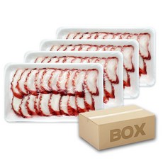 초밥용 문어 5g 6g 초문어 40팩 박스 도매 필리핀, 100g(5g) x40팩, 1박스