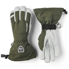Hestra Army Leather Heli 스키 장갑 - 스키 스노우보드 및 등산용 클래식 5손가락 스노우 장갑 네이비 5