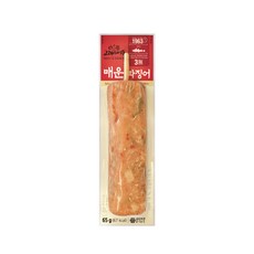 고래사어묵 매운파징어, 65g, 1개