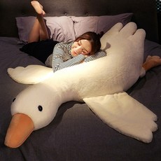 십자수소녀와거위