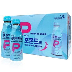  영진 포몬드액 120mL X 60병(케이스3매/안전포장)수분충전 에너지충전 아미노산충전 비타민음료 에너지드링크 컨디션 조절 건강음료 핫식스 레드블 몬스터 박카스 비타500, 60병 