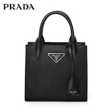 명품 PRADA 1BA298 2ERX F0002 사피아노 미니 토트백