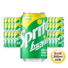 스프라이트 355ml 24캔 업소용, 24개