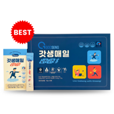 갓생 매일 홍삼스틱 건강기능식품 발효 홍삼 진액 (10g x 30), 300g, 1박스
