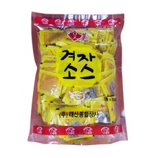 맛미 겨자소스(일회용)소포장 600g(3gx200개) / 실온, 600g, 1개