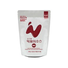 소스앤 떡볶이 소스 업소용 보통맛, 800g, 1개