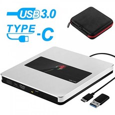 Somdar 외장 CD 드라이브 USB 3.0 드라이브 슬림 DVD / CD ROM Rewriter 버너 슈퍼 드라이브 랩탑 / 데스크탑, 단일상품