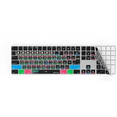DaVinci Resolve 16 Apple Magic Numeric Keyboard 용 키보드 커버 | 편집자 키 | 숫자 패드가있는 Magic, 단일상품, 단일상품