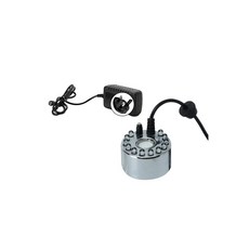 LED UK 어댑터가 미니 안개 안개 안개 미스터 다목적 초음파 안개 분수 장식, 1개