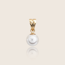솔앤솔 14K 르망 스와로브스키 진주 목걸이 팬던트 L(6mm)