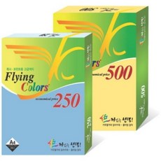 기타 바보사랑[오피스디포]플라잉칼라용지 80g(No.5/연노랑색/500매/삼원), 본상품