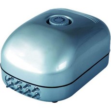 하이드로팜 AAPA25L 액티브 아쿠아 에어 펌프 8개 콘센트 12W 25L 분 화이트, 60W, 1개