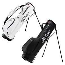 TITLEIST 타이틀리스트 골프 코어 에센셜 하프백 클럽케이스 TB22SXCEHK, 블랙