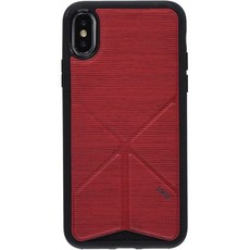 iPhone X / 쉘형 케이스 / 2WAY 스탠드 / Trasnforma Ligne / Fire (Red) IP8HYB-MTLIGRED