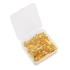 ZCD 100Pc 안전 브로치 캐치 바 잠금 핀 백베이스 결과 DIY Art Crafts