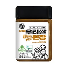 [진미] 우리쌀 된장 (글루텐프리), 300g, 3개