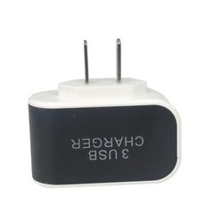 미국 EU 플러그 휴대폰 충전기 벽 여행 AC 충전기 어댑터 트리플 USB 포트 3.1A 직송 2022 신제품, Green_US plug, 7) Green - US plug, 1개