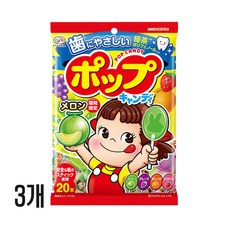 후지야 팝캔디, 114g, 3개