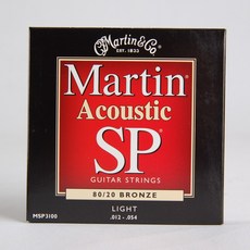 통기타줄 마틴 MSP3100 Light(012-054) 어쿠스틱 기타줄 포크기타 스트링