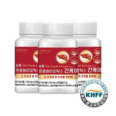 보령 프로바이오틱스 간케어 간유산균 간보충제, 3개, 60회분