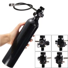 OBKEY 630bar 호스 6000psi 투 게이지 충전 밸브 인플레이터 조절기 고압방폭 잠수용 PCP 페인트볼 탱크, M18 - 잠수압력게이지