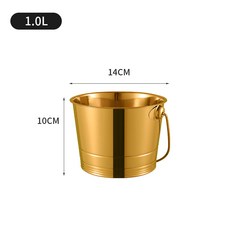 스테인레스 스틸 아이스 버킷 샴페인 와인 칠러 병 배럴 바웨어