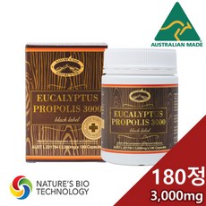 호주 네이쳐스탑 유칼립투스 프로폴리스 3000mg 180정, 1개, 180개