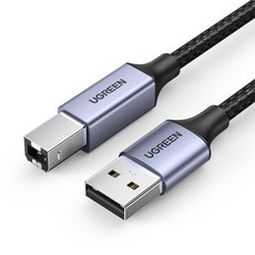 유그린 프리미엄 USB 2.0 AM BM AB 케이블 US369, 3m, 1개