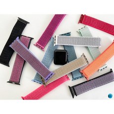 애플워치 스포츠스트랩 스포츠밴드 나일론스트랩, 샌드볼트, 38mm/40mm