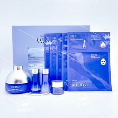 숨 워터풀 마린 릴리프 젤 크림 120m 대용량 기획세트(크림120ml+ 마스크팩5매)