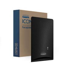 Kimberly-Clark PrOF 오브essiON 온al ICON 온 페이스 플레이트 (58834) 에보니 우드그레인 디자인. 자동 스킨 케어 디스펜서용 (수량 1) 183, Black Mosaic Design