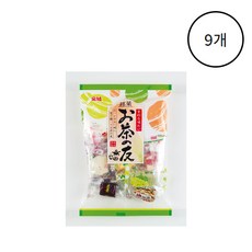 킨조제과 차와함께(과일 젤리 양갱 웨하스 샌드), 9개, 125g