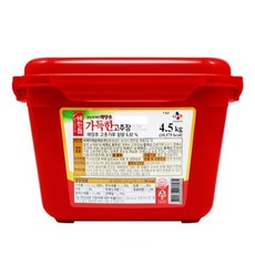 CJ제일제당 해찬들 태양초 가득한 고추장 4.5kg, 1개