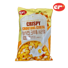 씨알로 바삭한 크루통 시리얼 600g, 1개 - 오그레