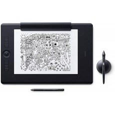 Mac 또는 PC 용 Wacom Intuos Pro Paper Edition 디지털 그래픽 그리기 태블릿 대형 (PTH860P) 새로운, 1, 단일상품