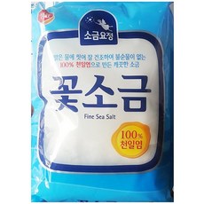 무배_꽃소금요정(샘표 3K)X5 업소용, 5개, 3kg