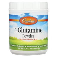 칼슨 엘 글루타민 분말 L-Glutamine 파우더 1000그램, 1개