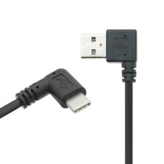 (Coms) USB3.0 to USB2.0 꺾임 스프링 USB케이블(50-70CM), 본상품
