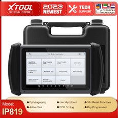 자동차스캐너 자동차진단기 차량진단 경보기 기기 XTOOL 양방향 진단 자동차 OBD2 EC, 1.XTOOL IP819