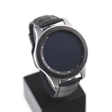 가죽시계줄 SM-R800 갤럭시워치 46mm 스트랩 시계줄 블랙 TK737