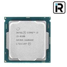 인텔 CPU I3 8100 I3-8100 커피레이크