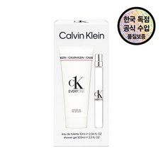 [캘빈클라인] [공식수입원] 에브리원 EDT 10ml + 샤워젤 100ml 기획 세트, 상세 설명 참조, 1개 - ckbe향수