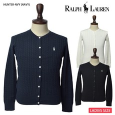 Polo Ralph Lauren Girls폴로 랄프 로렌 걸스 라인[543047]코튼 케이블 카디건 NAVY WHITE BLACK네이비