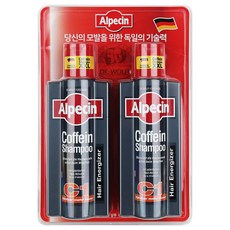 알페신 카페인 샴푸 C1 375ml x 2개 (독일샴푸), 1세트