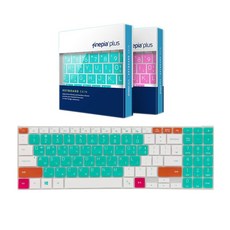 삼성 노트북 플러스2 NT560XDZ-G78A용 고급 문자인쇄 키스킨, 문자인쇄-마카롱/핑크(Pink)